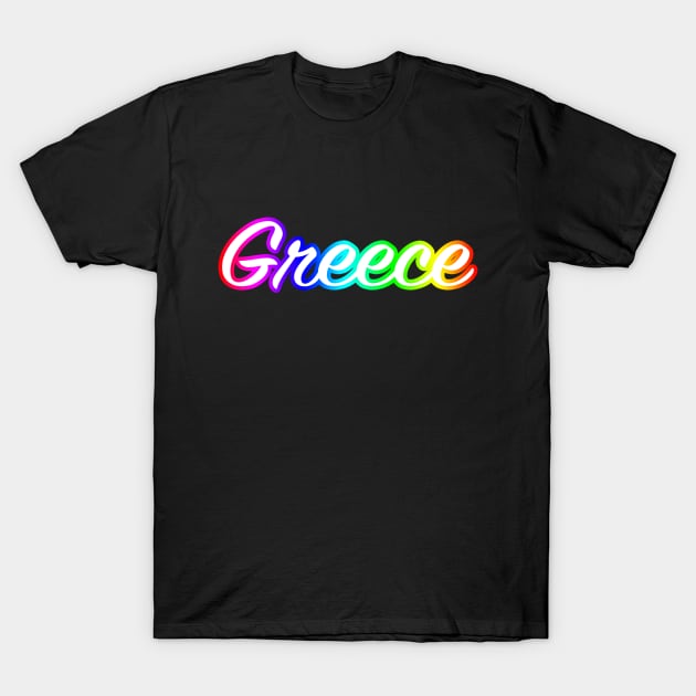 Greece T-Shirt by lenn